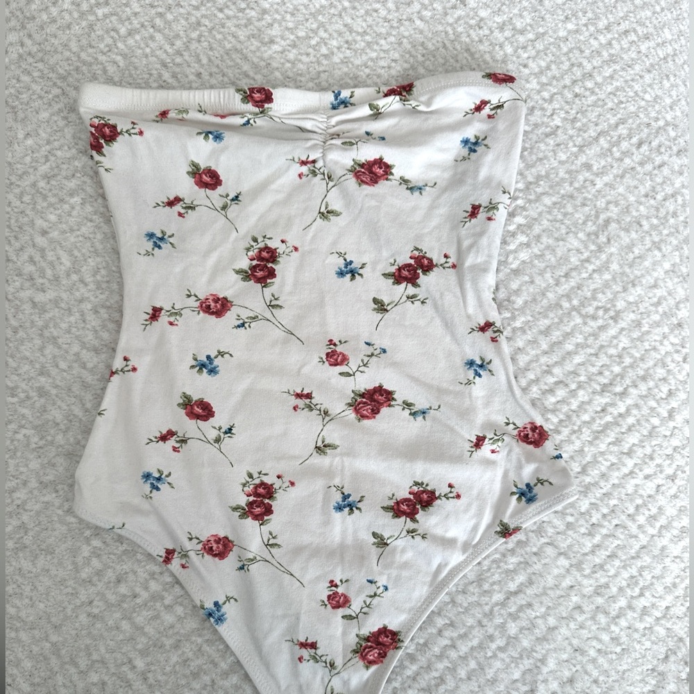 Floral Body Suit- tube top